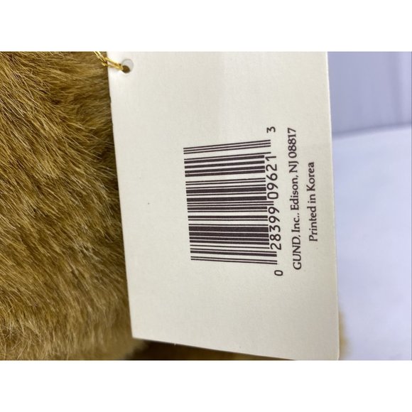 Gund 1991 Limited Edition 18" Teddy Bear BUSTOPHER #729 Of 1300 With Hang Tag - Picture 15 of 16